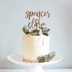 Personalised Wedding Cake Topper