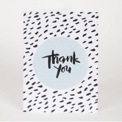Thank You Greetings Card