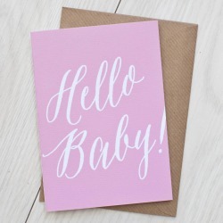 New Baby Girl Card