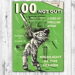 Cricket Greetings Card