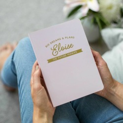 Personalised Gold Foil 'Future Career' Notebook