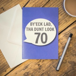 By'eck Lad, Tha Dunt Look 70 Card