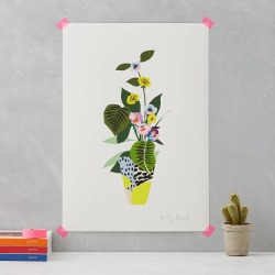 Botanical Vase Study Print