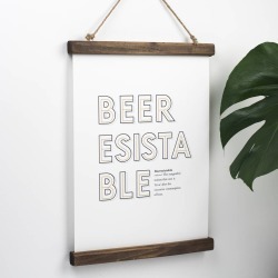 Witty Beer Definition Print