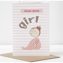 New Baby Girl Card