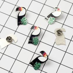 Toucan Bird Enamel Pin Brooch