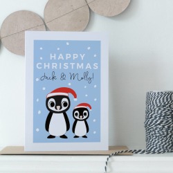 Personalised Grandchildren's Christmas Card