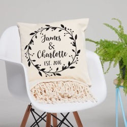 Couples Personalised Cushion