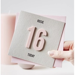Personalised 16th Birthday Card