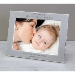 First Christmas Photo Frame For Mummy