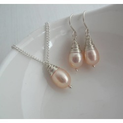 Pale Pink Pearl Set