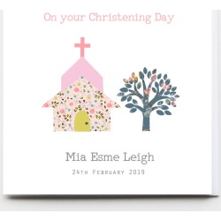 Christening, Baptism Dedication Girl / Boy Card