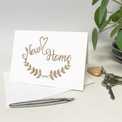 Papercut New Home Card