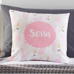 Scandi Unicorn Personalised Cushion