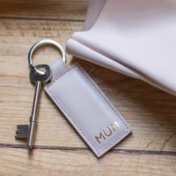 Personalised Leather Key Ring