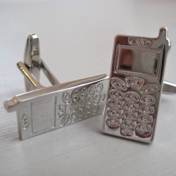 Mobile Phone Cufflinks
