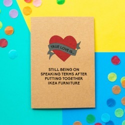 Funny Valentine's Day Card: Ikea Furniture Funny Valentine's Day Card: Ikea Furniture
