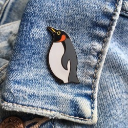 Emperor Penguin Enamel Pin