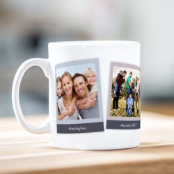 Personalised Retro Style Photo Mug