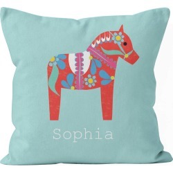 Personalised Swedish Horse Cushion