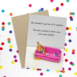 Funny Life Card