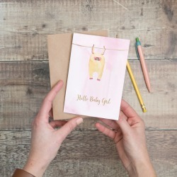 Baby Girl Card