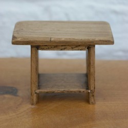 Jacobean Style Dolls House Mini Farmhouse Table