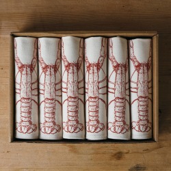 Lobster Seafood Napkin Gift Set