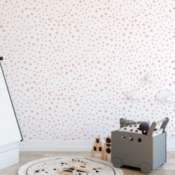 Dalmatian Dots Self Adhesive Wallpaper Various Colours
