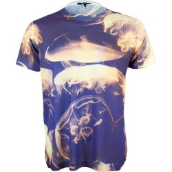 Unisex Photographic Jellyfish Printed T Shirt Tee