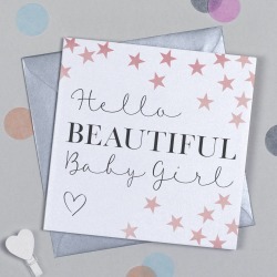 Manhattan Baby Girl Card