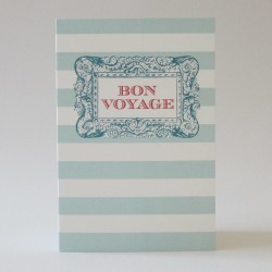 'Bon Voyage' Greetings Card