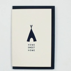 Home Sweet Home Greetings Card