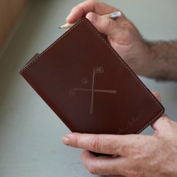 Personalised Leather Golf Scorecard Holder