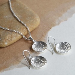 Sterling Silver Bubble Dish Set