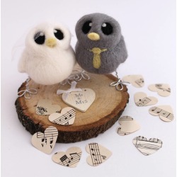 Mini Bride And Groom Wedding Cake Topper