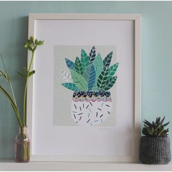 Botanical Print Of Plants