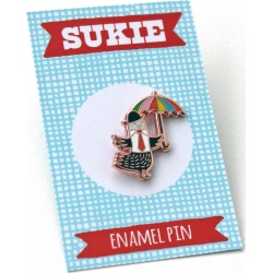 Modern Geoff Enamel Pin