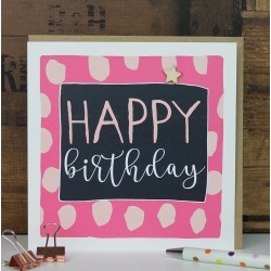 Birthday Greetings Card