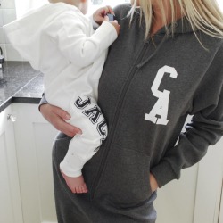 Personalised Monogram Adult Onesie