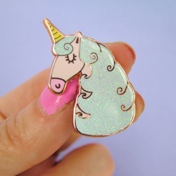 Unicorn Enamel Pin Brooch