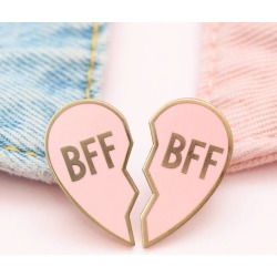 Bff Enamel Pin Set