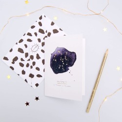 Birthday Card Sagittarius Zodiac Star Sign