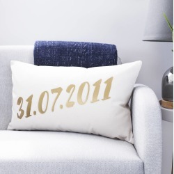 Personalised Wedding Date Cushion