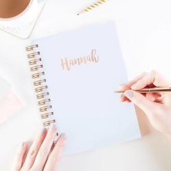 Personalised Notebook Foil