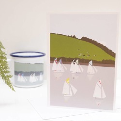 Sailing Boats Card