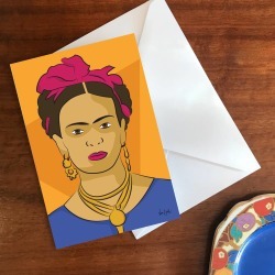 'Frida' A6 Greetings Card