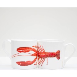 Lobster Bone China Mug