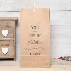 Personalised You Are My Lobster Gift Bag