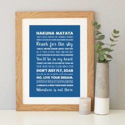 Disney Inspirational Quotes Print